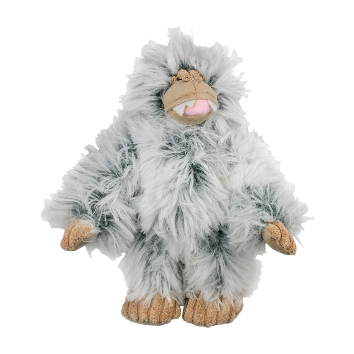 Tall Tails Plush Mini Yeti with Squeaker Dog Toy 8"