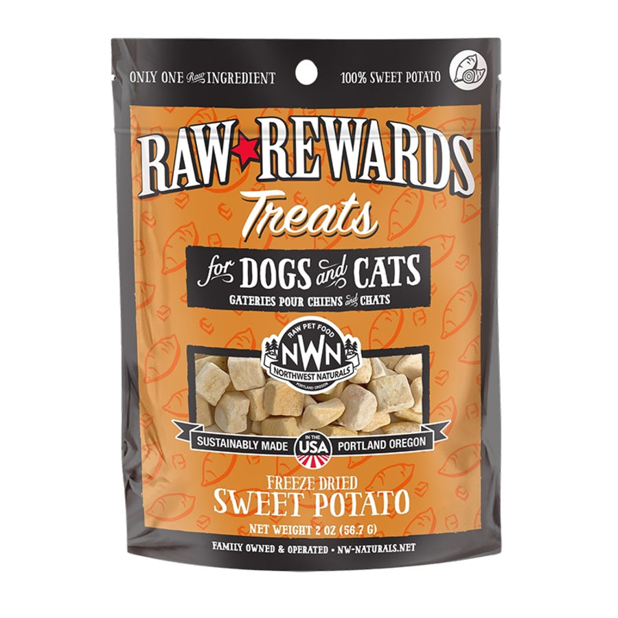 Northwest Naturals Freeze-Dried Sweet Potato Dog Treats 2oz+