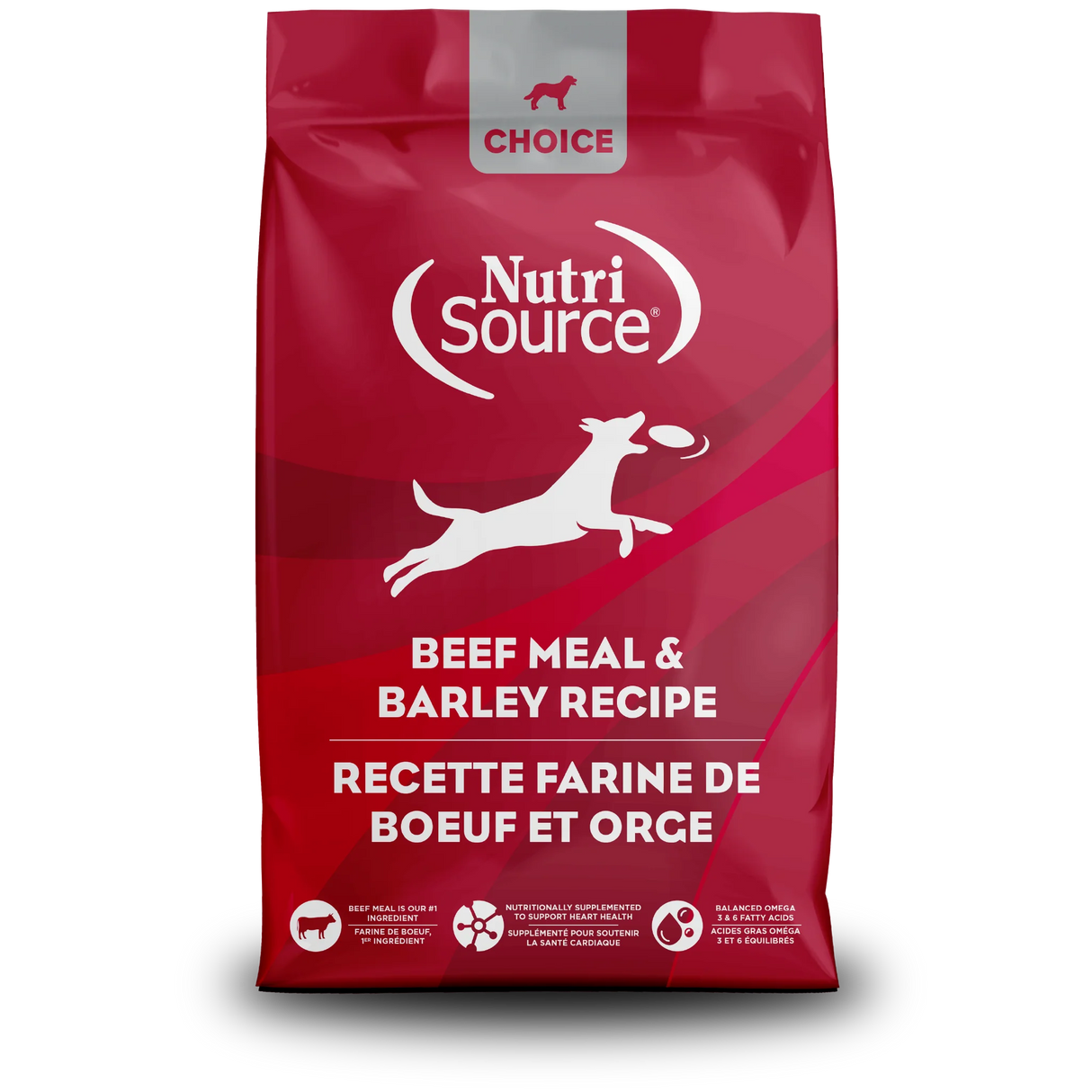 NutriSource Choice Beef Meal & Barley Dry Dog Food
