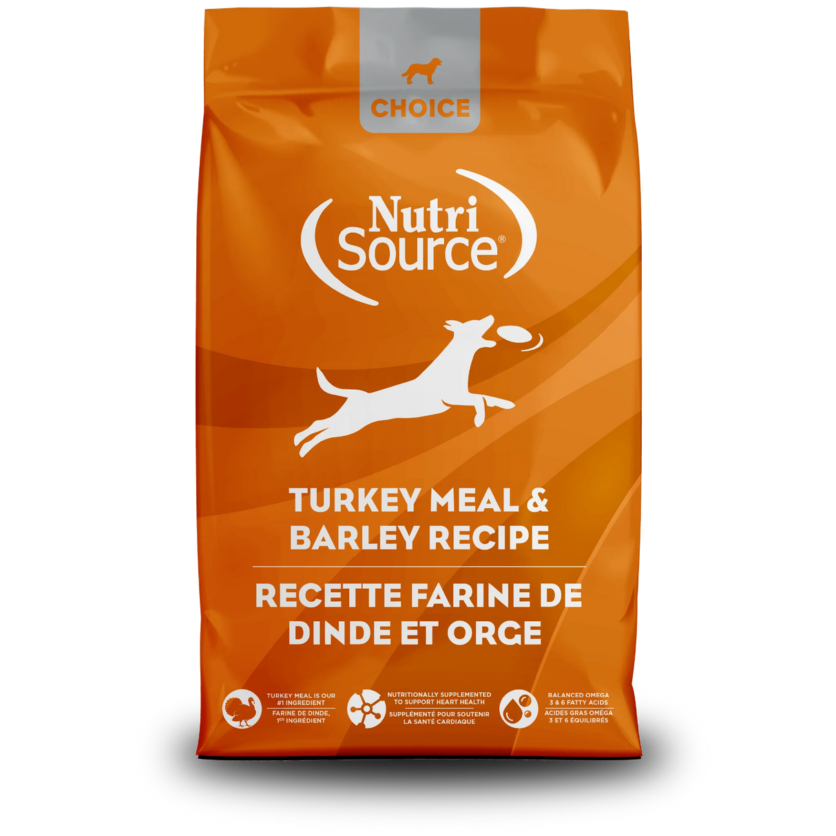 NutriSource Choice Turkey Meal & Barley Dry Dog Food
