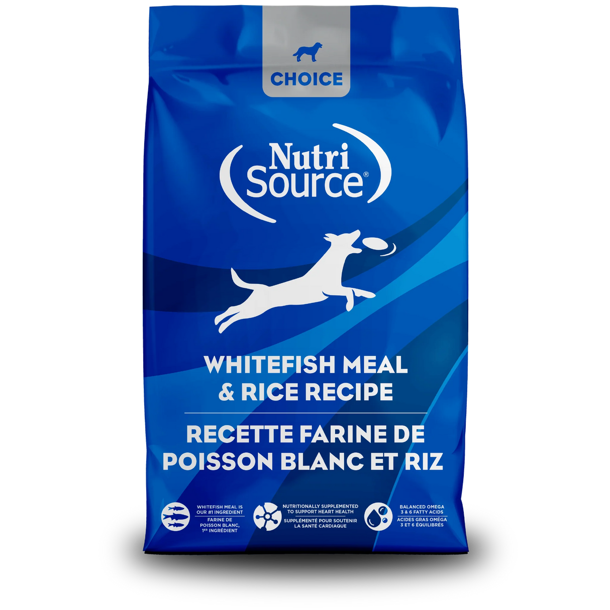 NutriSource Choice Whitefish & Rice Dry Dog Food