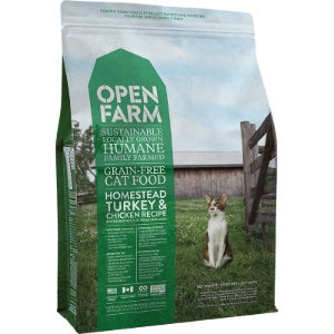 Open Farm Homestead Turkey & Chicken Dry Cat Food