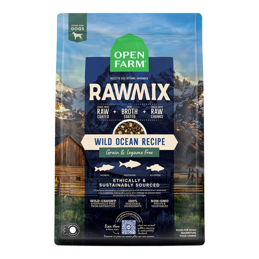 Open Farm RawMix Wild Ocean Grain-Free Dry Dog Food
