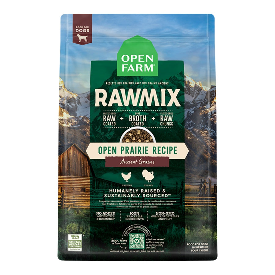 Open Farm RawMix Open Prairie Ancient Grains Dry Dog Food