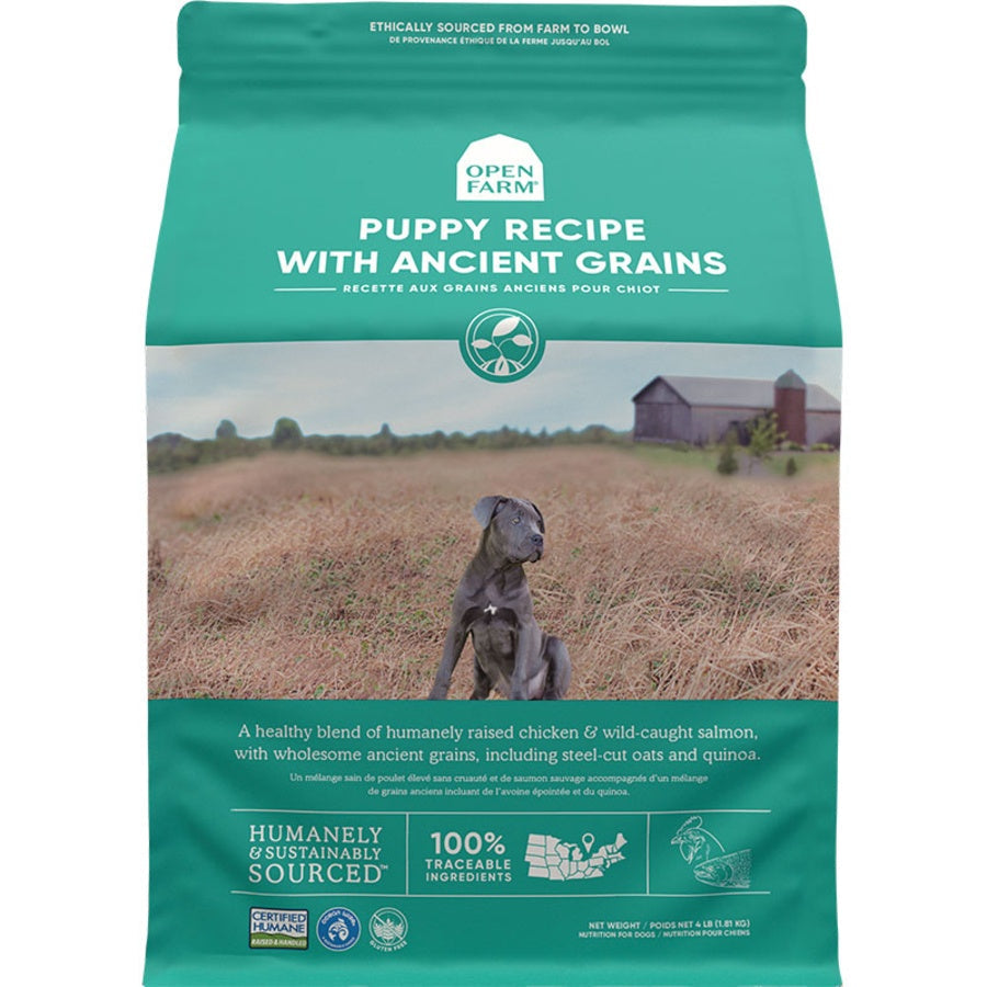 Open Farm Puppy Ancient Grains High-Protein Dry Dog Food