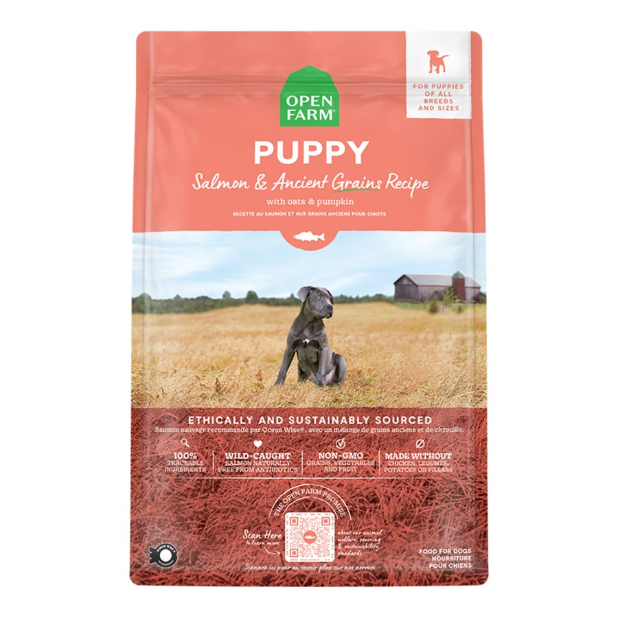 Open Farm Puppy Ancient Grains Salmon Dry Dog Food