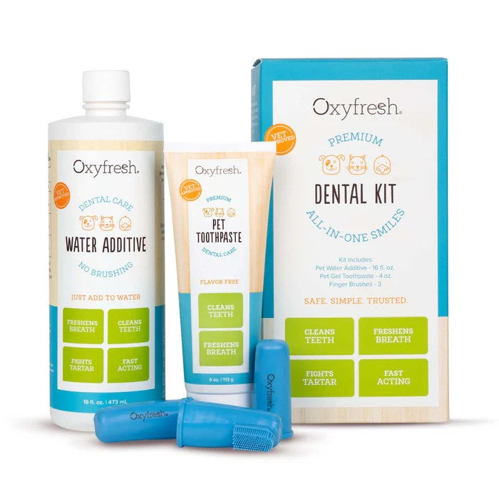 Oxyfresh Small Dog & Cat Dental Kit