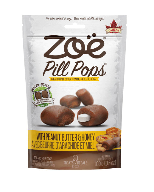 Zoe Pill Pocket for Dogs & Cats - Peanut Butter & Honey 3.5oz