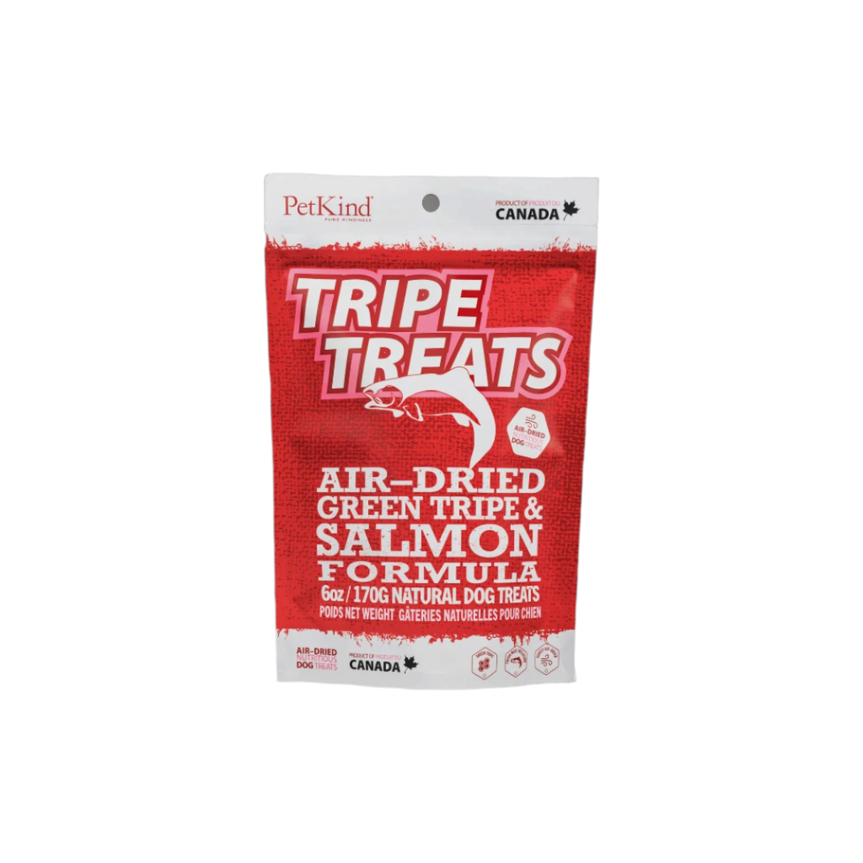 PetKind Green Tripe & Salmon Treats 6oz