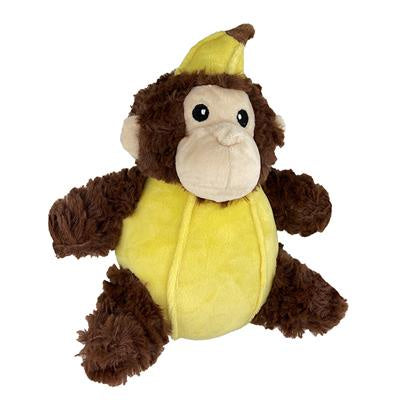 Petlou 12" Medium Banana Monkey Dog Toy