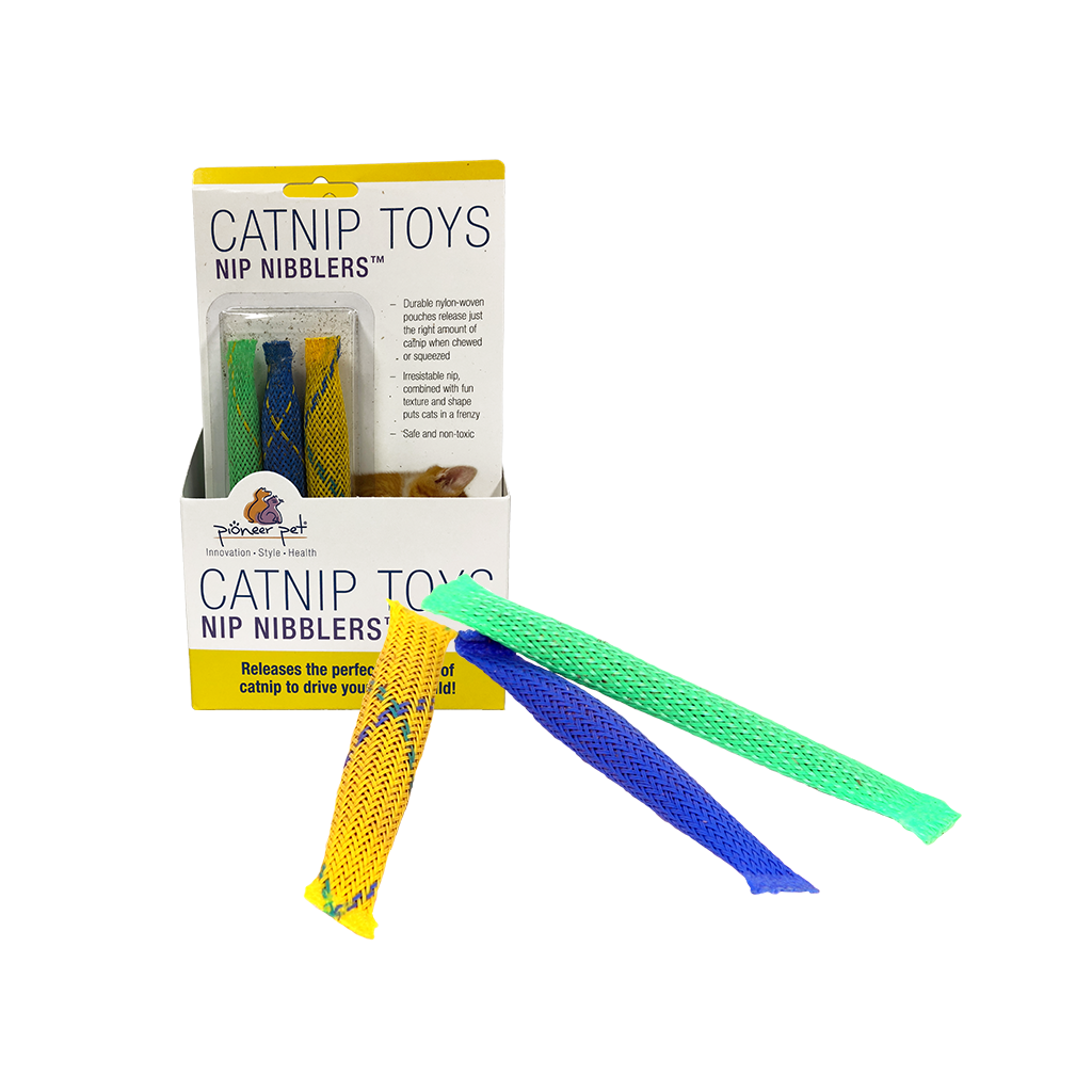 Pioneer Pet Nip Nibbles Catnip Toys - 3pk