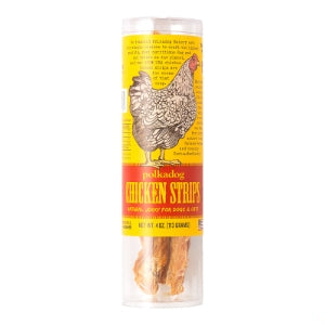 Polkadog Chicken Strips Dog & Cat Treats - 4oz tube