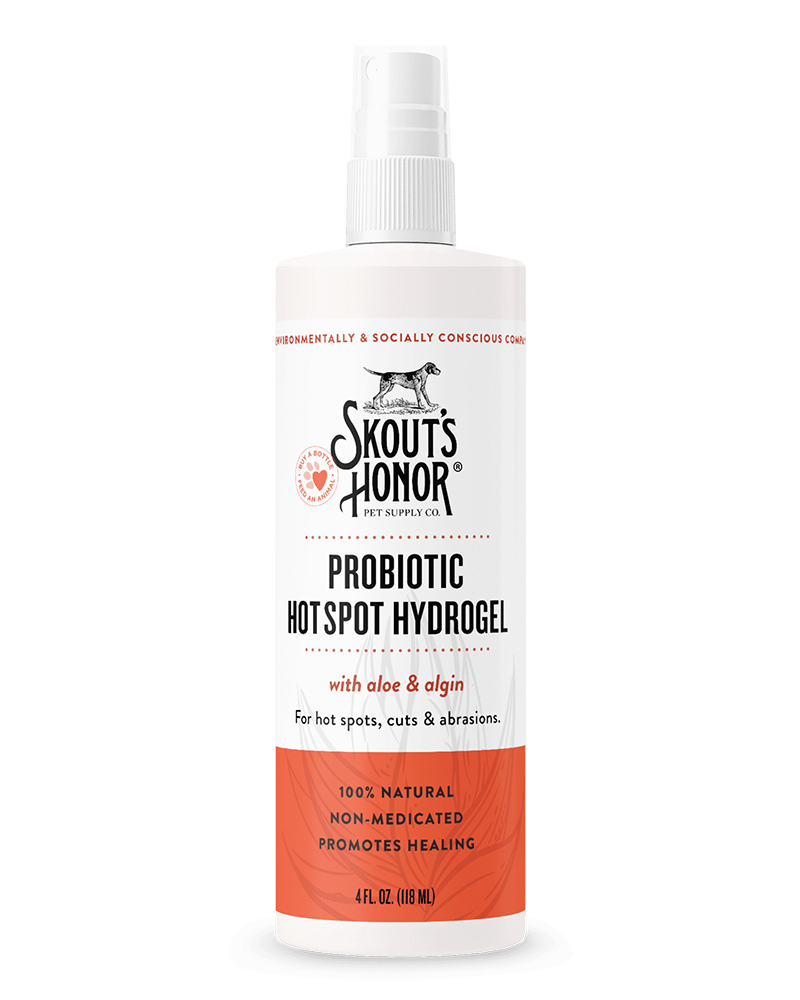 Skout's Honor Probiotic Hot Spot Hydrogel Spray for Dogs & Cats 4oz