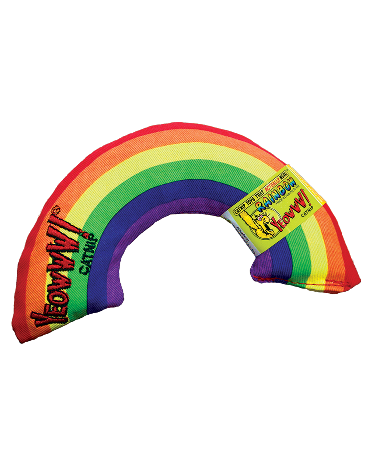 Yeowww! Rainbow Catnip Cat Toy