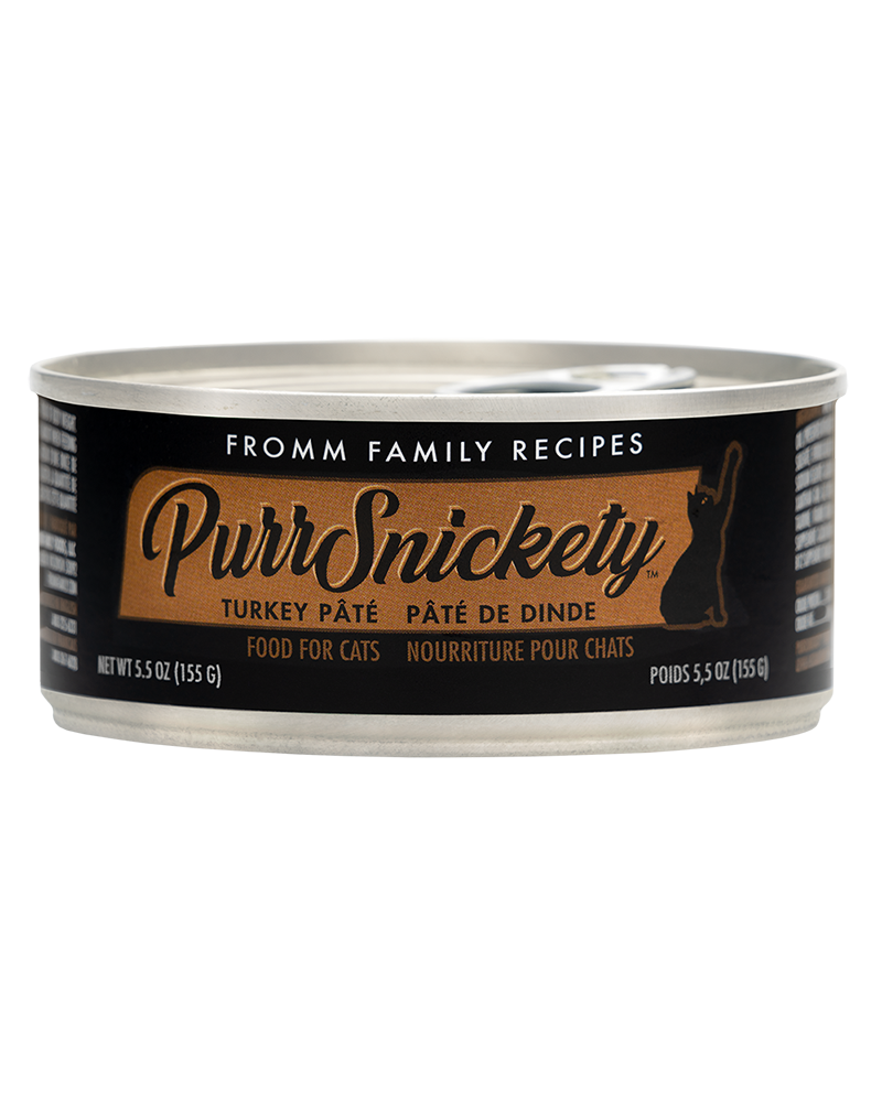 Fromm PurrSnickety Turkey Pate Wet Cat Food 5.5oz