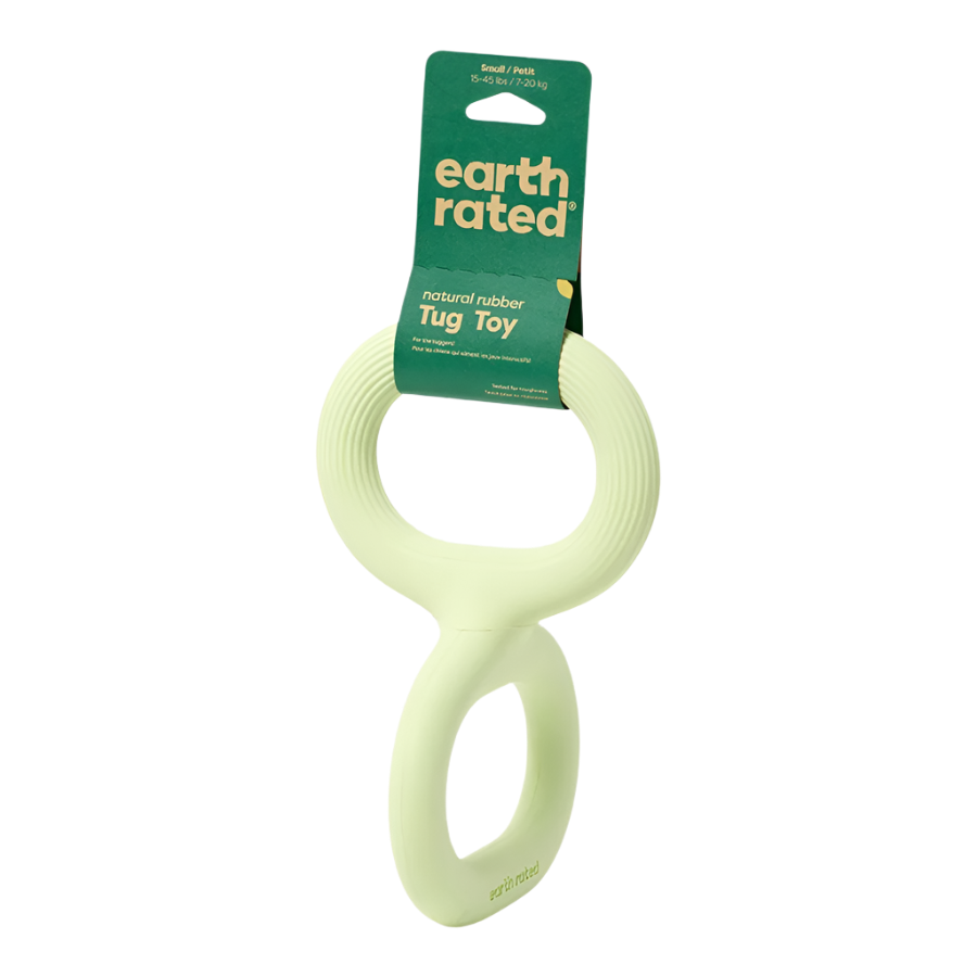 Earth Rated Green Tug Dog Toy - Small