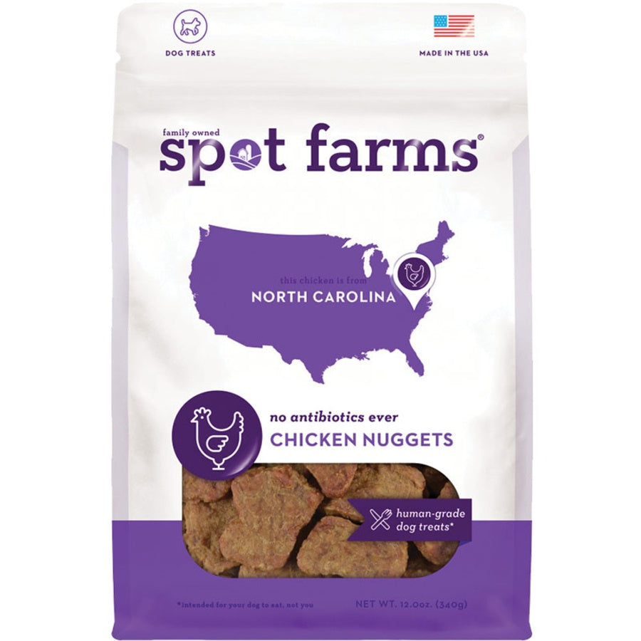 Spot Farms Grain-Free Chicken Nuggets Dog Treats 12oz