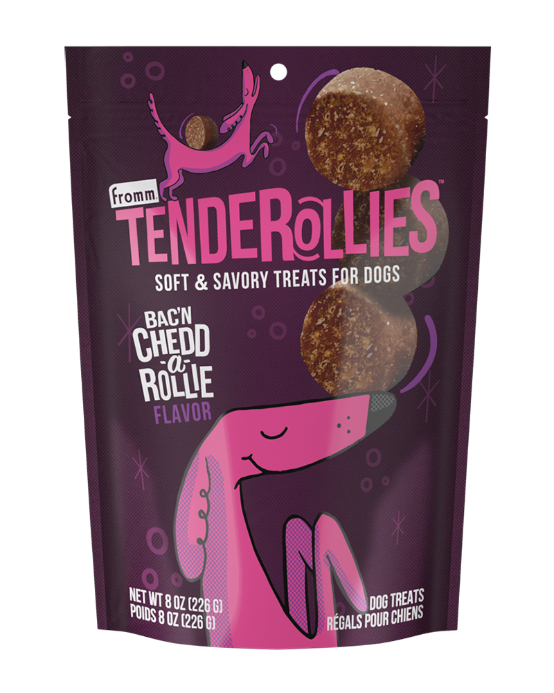 Fromm Tenderollies Bac'n Chedd-a-Rollie Dog Treats 8oz