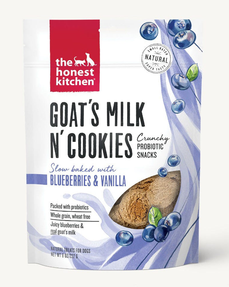The Honest Kitchen Goat's Milk N' Cookies - Blueberries & Vanilla 8oz