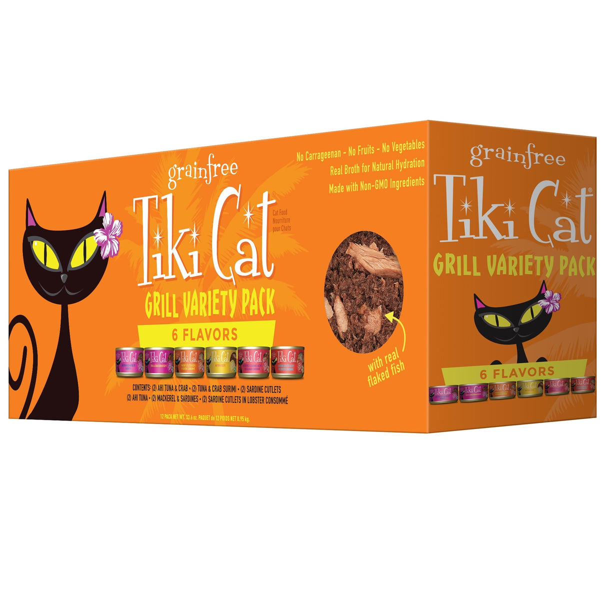 Tiki Cat King Kam Grill Variety Grain-Free Wet Cat Food 2.8oz - 12pk