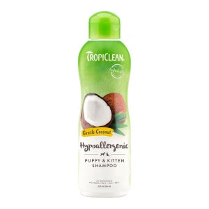 Tropiclean Hypoallergenic Gentle Coconut Puppy and Kitten Shampoo 20oz