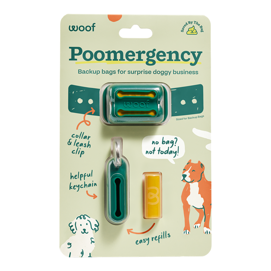 Woof Poomergency Pickup Bags
