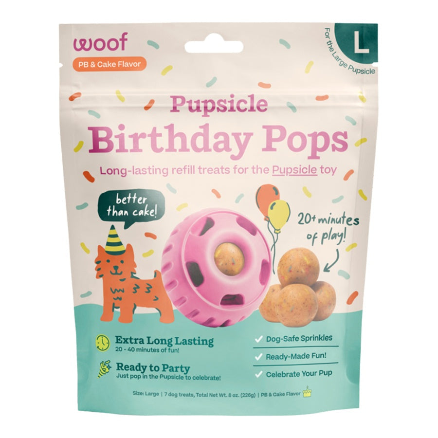 Woof Birthday Pupsicle Refill Pops