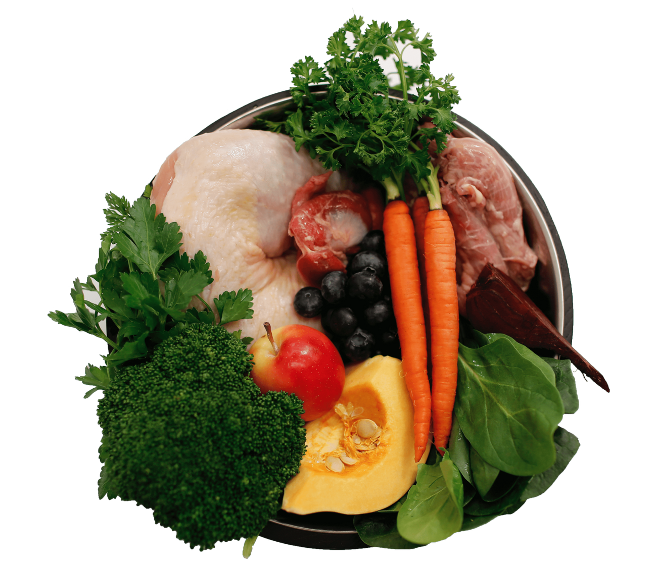 Fresh - Frozen - Raw Foods