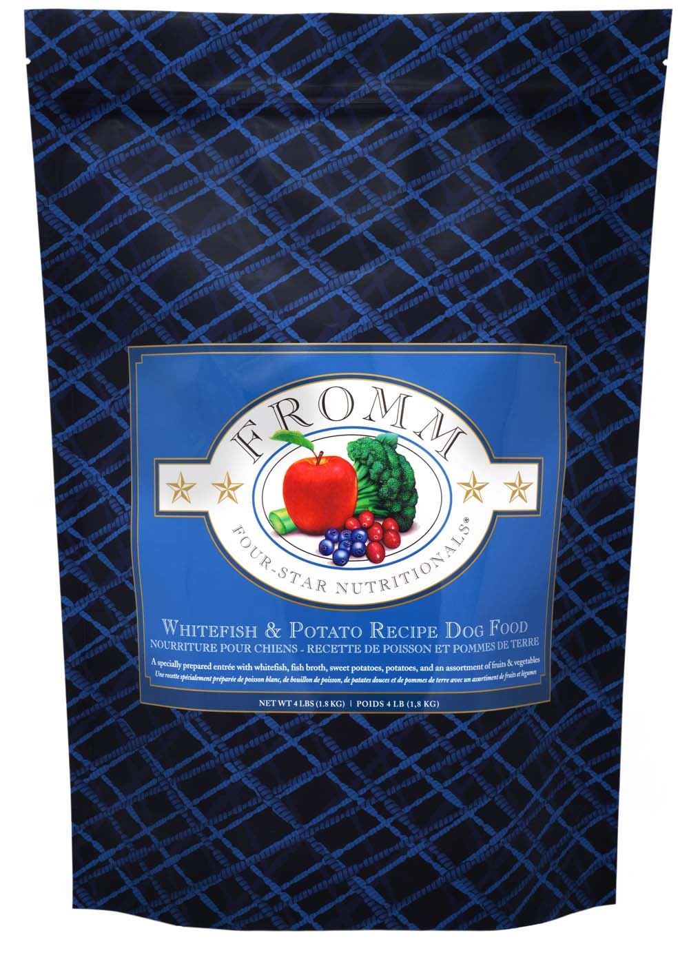 Fromm Four Star Whitefish & Potato Dry Dog Food