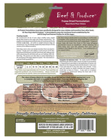 OC Raw Freeze-Dried Beef & Produce Sliders for Dogs 14oz