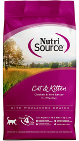NutriSource Cat & Kitten Chicken & Rice Dry Cat Food