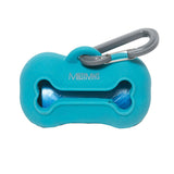 Messy Mutts Silicone Dog Waste Bag Holder - 15 Bags