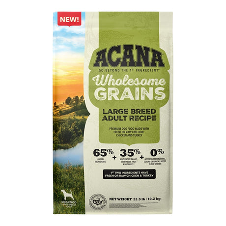 Image of Acana Wholesome Grains 22.5lb dog food