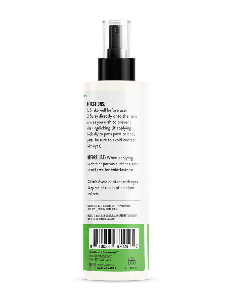 Skout's Honor Super Sour! Anti Chew Spray 8oz