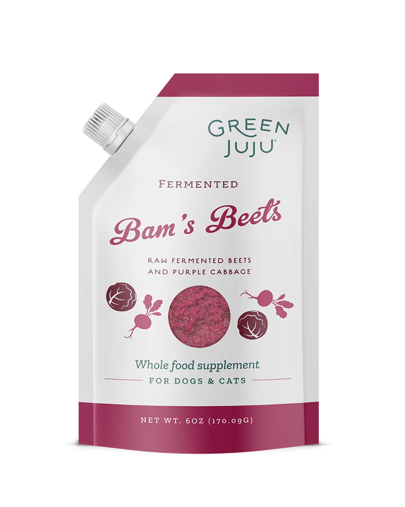 Green Juju Bam's Beets Raw Fermented Supplement for Dogs & Cats 6oz