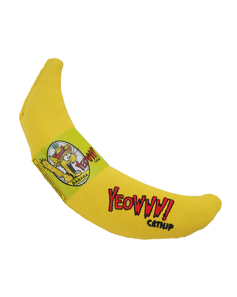 Yeowww! Catnip Banana Cat Toy