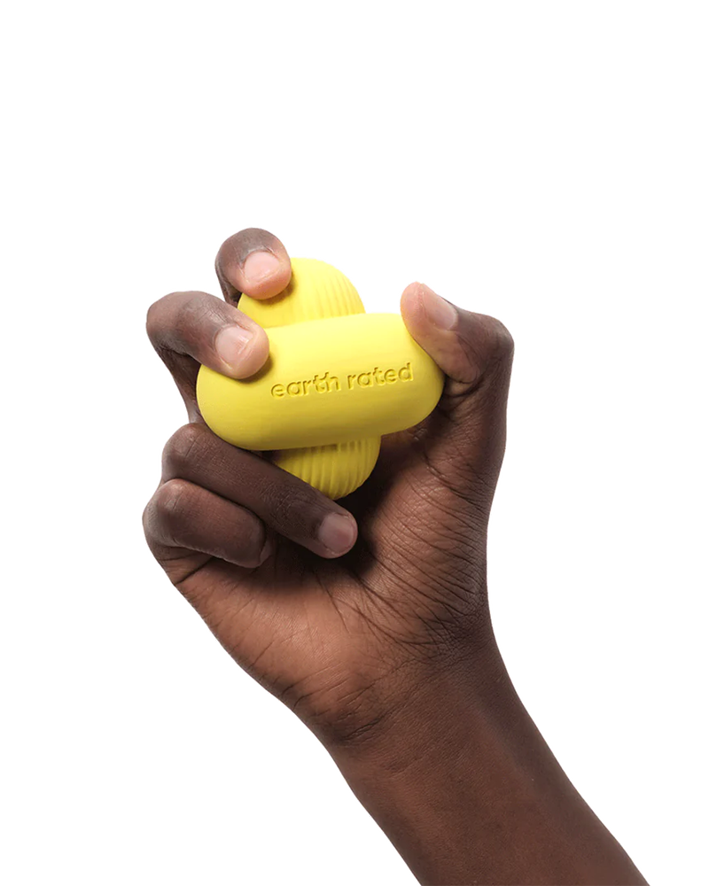 Earth Rated Yellow Fetch Dog Toy - Large 3"