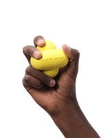 Earth Rated Yellow Fetch Dog Toy - Large 3"