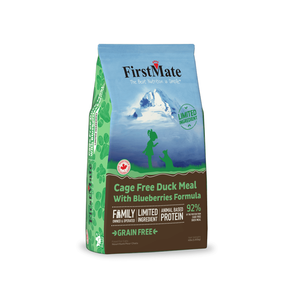 FirstMate Cat Duck & Blueberries 4lb