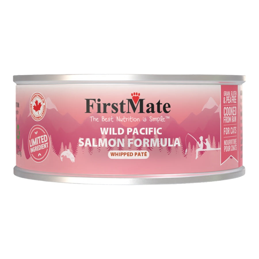 FirstMate Cat Can Limited Ingredient Wild Pacific Salmon & Rice 3.2oz