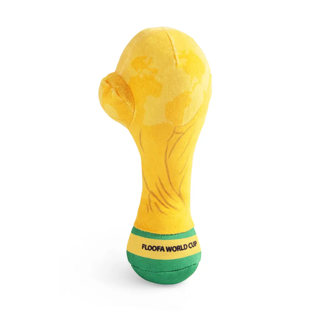 Floofball World Cup Trophy Dog Toy