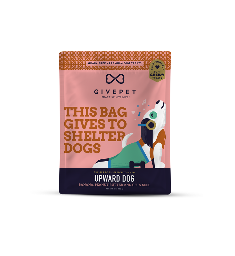 GivePet Upward Dog Soft Training Dog Treats 6oz