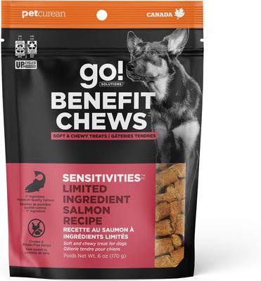 Go! Solutions Sensitivities Limited Ingredient Salmon Soft & Chewy Dog Treats - 6oz