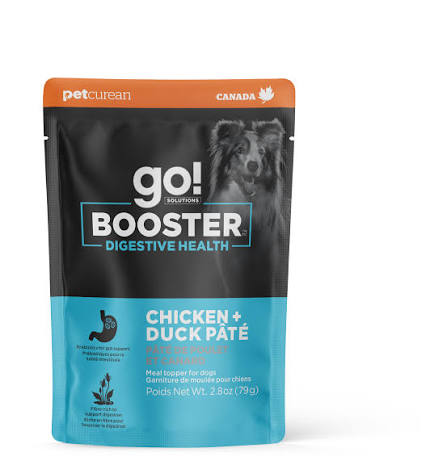 Go! Solutions Booster Digestive Health Chicken + Duck Pate Wet Dog Food - 2.8oz pouch