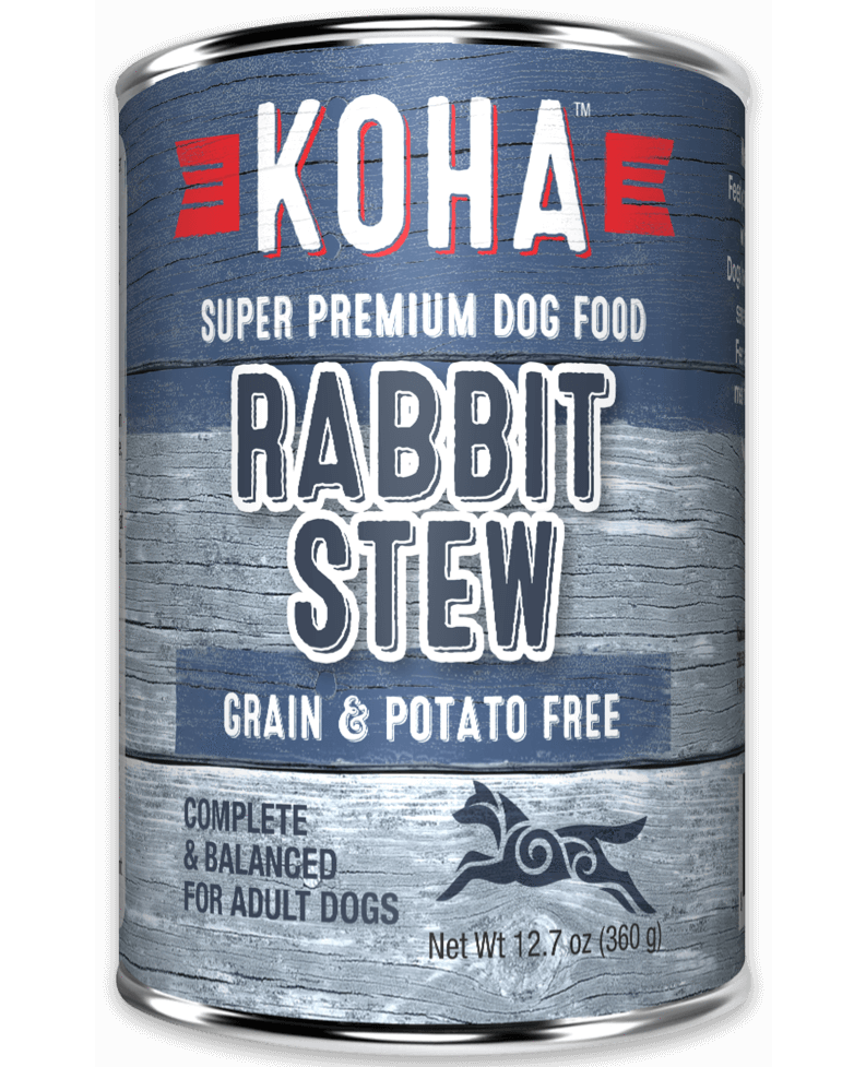 Koha Rabbit Stew Wet Dog Food 12.7oz