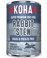 Koha Rabbit Stew Wet Dog Food 12.7oz