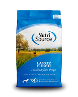 NutriSource Large Breed Chicken & Rice Dry Dog Food 26lb