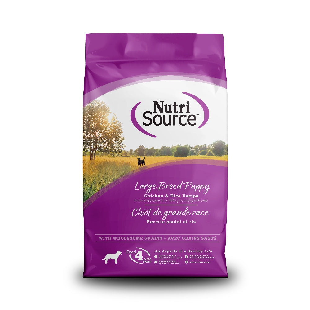 NutriSource Large Breed Puppy Chicken & Rice Dry Dog Food