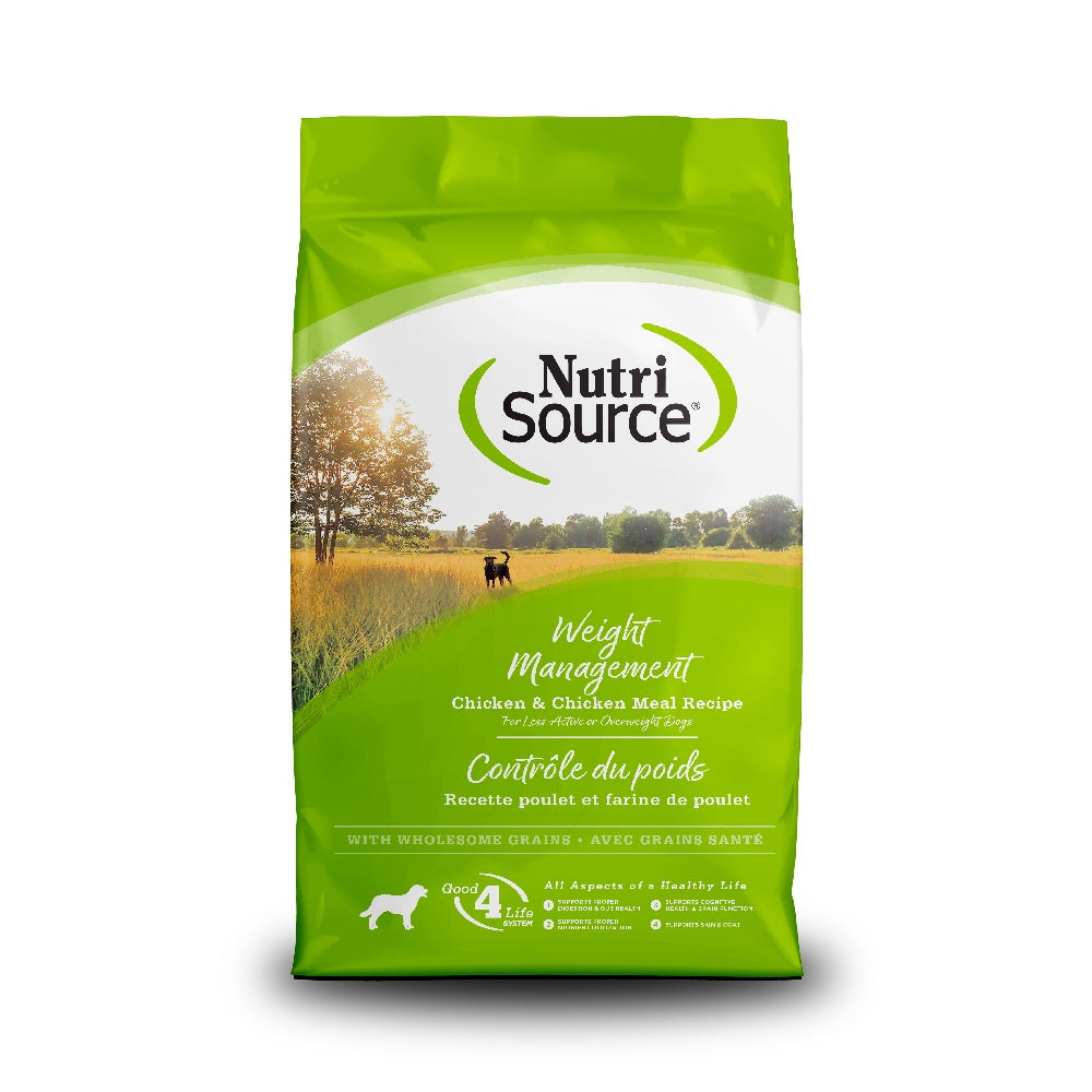 NutriSource Weight Management Chicken Dry Dog Food