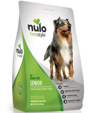 Nulo Freestyle Senior Trout & Sweet Potato Dry Dog Food 11lb